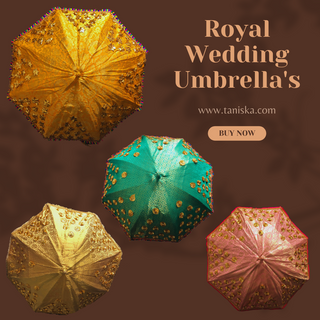 Decorative Umbrella's - Royal / Regal Collection - BABY PINK