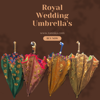 Decorative Umbrella's - Royal / Regal Collection - BABY PINK