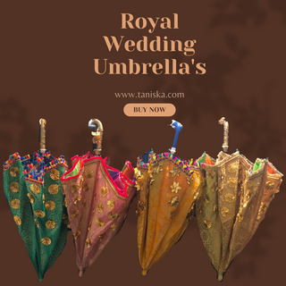 Decorative Umbrella's - Royal / Regal Collection - GOLDEN