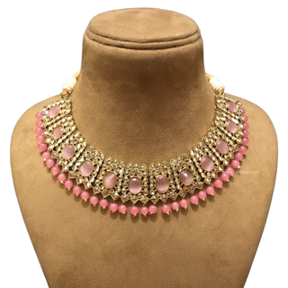 ISHA Pink Necklace Set