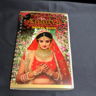 Ananya GOLDEN Swarovski Style FANCY Bindi Book (960 Bindis)