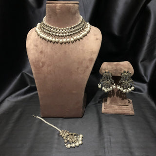 PARI Necklace Set - Silver