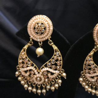 Antique Gold Earrings - Golden