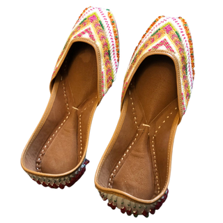 Punjabi Jutti (Flat Shoes) - Multi (Normal RRP: £35.95, NOW: £17.95)