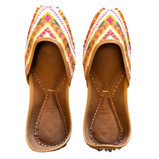 Punjabi Jutti (Flat Shoes) - Multi (Normal RRP: £35.95, NOW: £17.95)