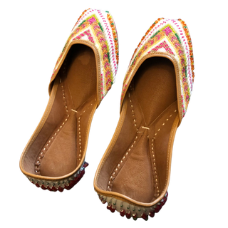 Punjabi Jutti (Flat Shoes) - Multi (Normal RRP: £35.95, NOW: £17.95)