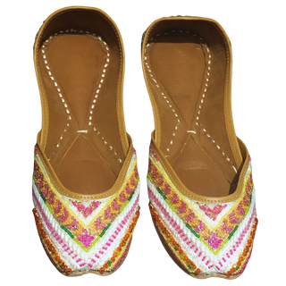 Punjabi Jutti (Flat Shoes) - Multi (Normal RRP: £35.95, NOW: £17.95)